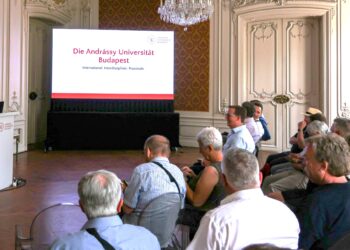 Kommunale Vertreter aus Baden-Württemberg zu Gast an der Andrássy Universität Budapest Titelbild