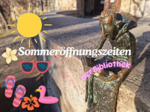 Sommeröffnungszeiten der Universitätsbibliothek 2026 Beitragsbild
